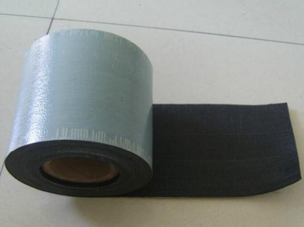 聚丙烯網(wǎng)狀增強編織纖維防腐膠帶(圖1) 聚丙烯網(wǎng)狀增強編織纖維防腐膠帶(圖1)